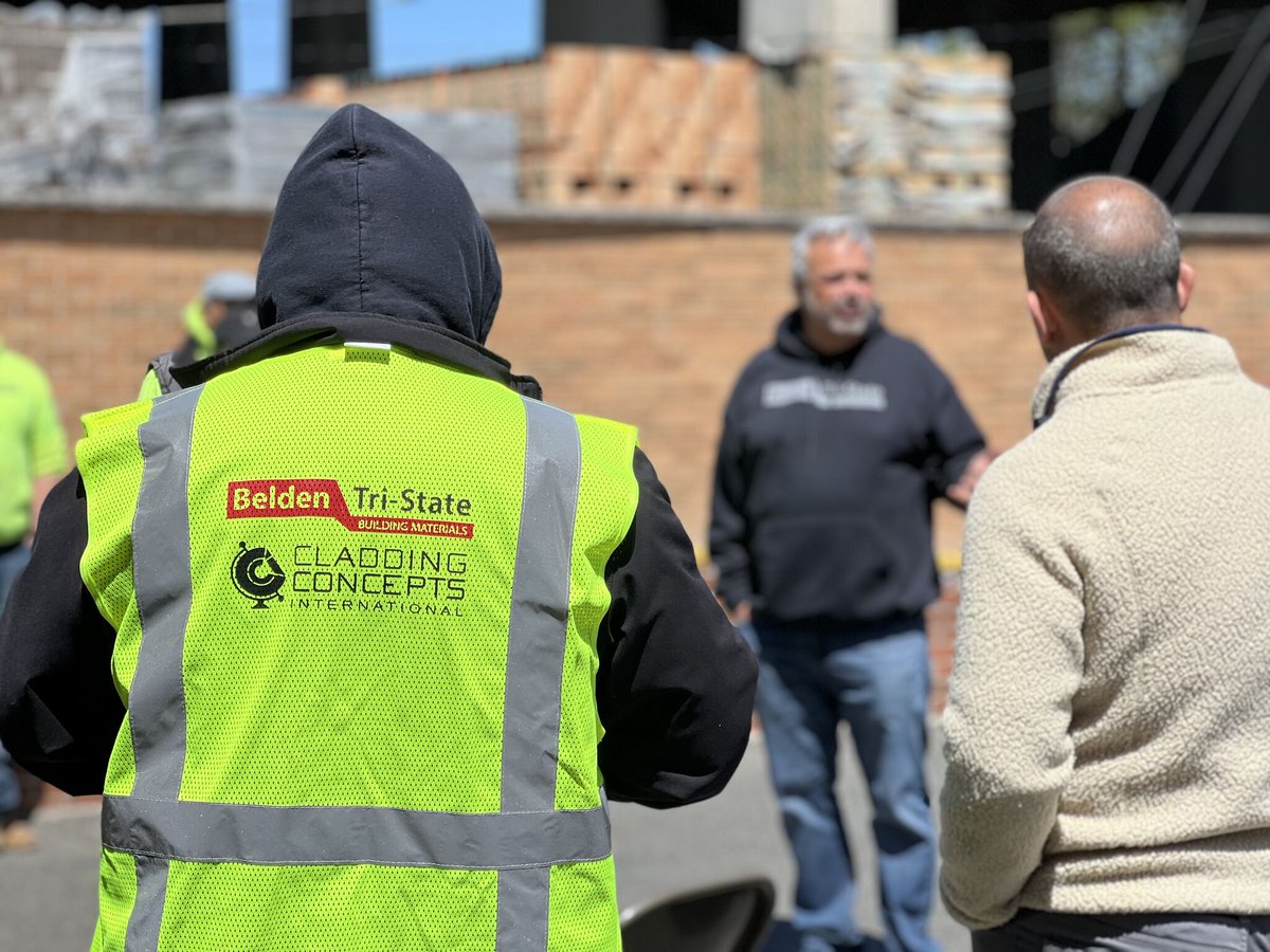 Today some of our company leadership joined our CEO Joe Rice to hold an operational and logistics staff safety meeting.. We also presented the staff with a special lunch to thank them for helping us to be the leader in service for the architectural building products market.