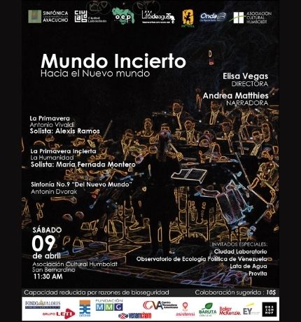 provita_ong's tweet photo. #BuenasNoticias El pasado #9abril formamos parte del gran concierto ofrecido por la Orquesta Sinfónica Gran Mariscal de Ayacucho titulado #MundoIncierto, para alertar contra el #CambioClimático. #AliadosProvita
https://t.co/yf2ZZMb8mi https://t.co/JUPOHXmPNi