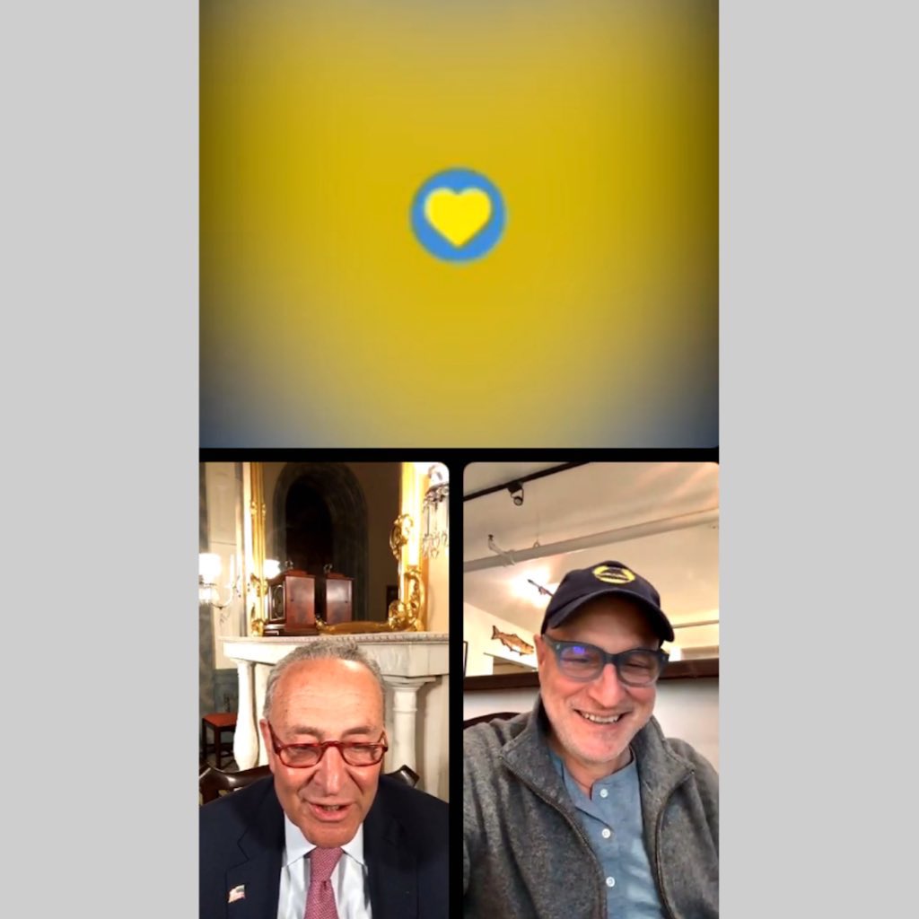 It was great to sit down today on Instagram live with <a href="/IndpRestaurants/">Independent Restaurant Coalition</a> and @TomColicchio for their day of action to fight for restaurants.

I am working for the Senate to replenish the Restaurant Revitalization Fund ASAP. #ReplenishRRF #Act4Restaurants

instagram.com/indprestaurants