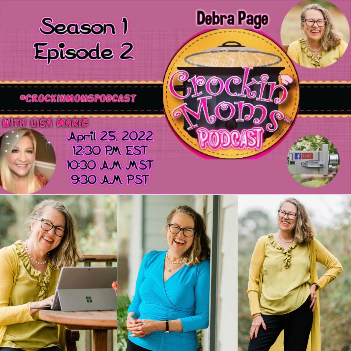 ruthi_davis's tweet photo. #CrockPotMoms dives right into the sweet aroma of #cherrypotpie and even sweeter #DebbiePage, CEO of #LouisEPageInc & #InspiredMomSummit in this segment where they talk about love, loss, business, resilience, & motherhood.
https://t.co/YuzU8NjVcS
#RDC #RuthDavisConsultingLLC https://t.co/6UBazU1OXp