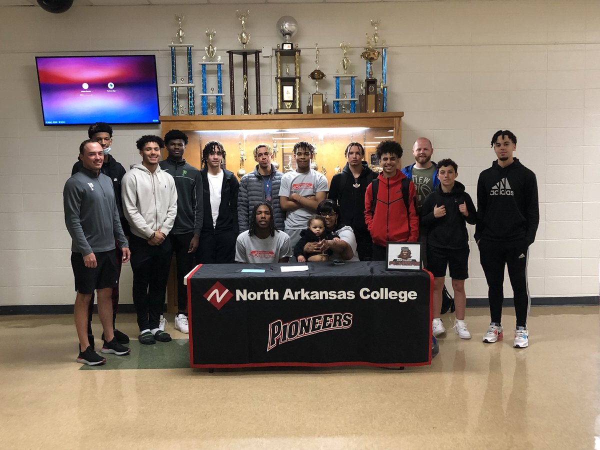 Congratulations <a href="/marcuspricejr35/">Marcus Price Jr</a> signing with <a href="/PioneerTeams/">Northark Athletics</a> will continue his academic and athletic career next year! Really proud of Marcus and all of his hard work to earn this opportunity! <a href="/TheView_Sports/">Papa Viking</a> <a href="/AthleticsAtSPS/">Athletics Department - SPS</a>