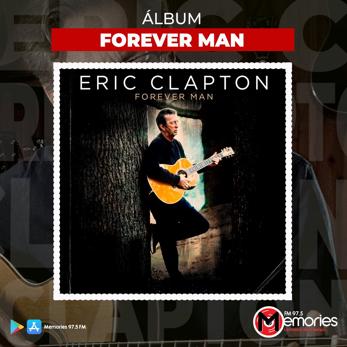 memories975fm2's tweet image. El 28 de abril de 2014 se publica el álbum "Forever Man" de Eric Clapton.💽🎼

Es un disco recopilatorio por los 70 años de Clapton, incluye 51 canciones.🎸🎼
 #foreverman #ericclapton #memories #lamusicadetutiempo

📻 Sintoniza la 97.5 FM