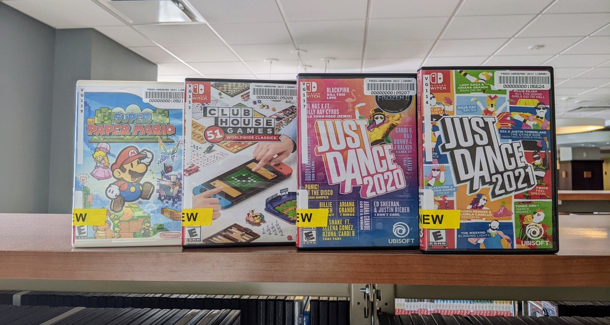 New Wii and Switch video games!