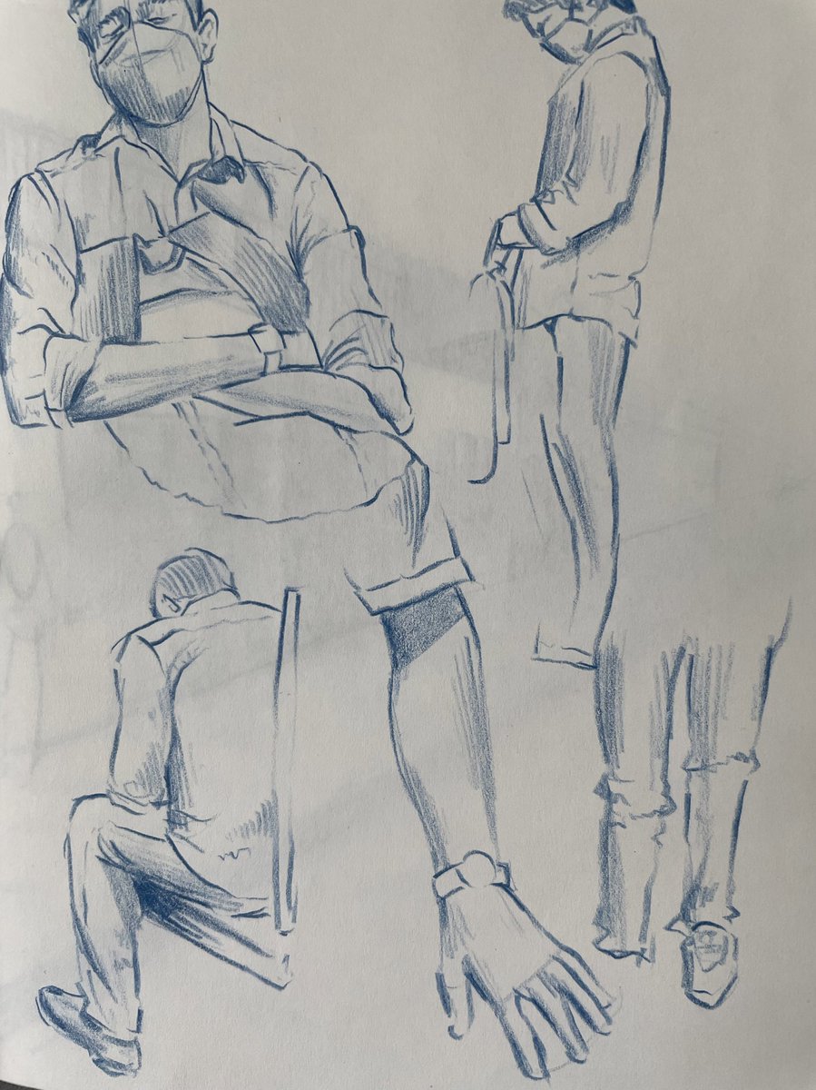 moosarizwi's tweet image. Some recent live sketch from train. #IndianRailways #livesketch #livepractice #Pencildrawing #portrait #anatomy