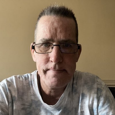 Puck_Cancer's tweet photo. This is todays face of #Cancer

#Metastatic #Stage_4 #ColoRectal.  

What started as #Stage_3 #ColoRectal … spread to the #Lungs after my stroke.

Making me #Stage_4 &amp; terminal once #Chemo fails or becomes too much for my body.

Today I got a haircut &amp; shaved &amp; I feel human. https://t.co/0qVXBlLzj1