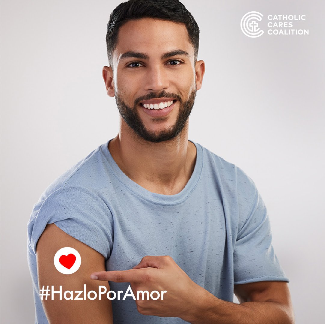 Ora por tu comunidad y vacúnate. #elpoderdelamor #vacunate #hazloporamor

Pray for your community and get vaccinated #LoveIsPowerful #hazloporamor #GetVaccinated