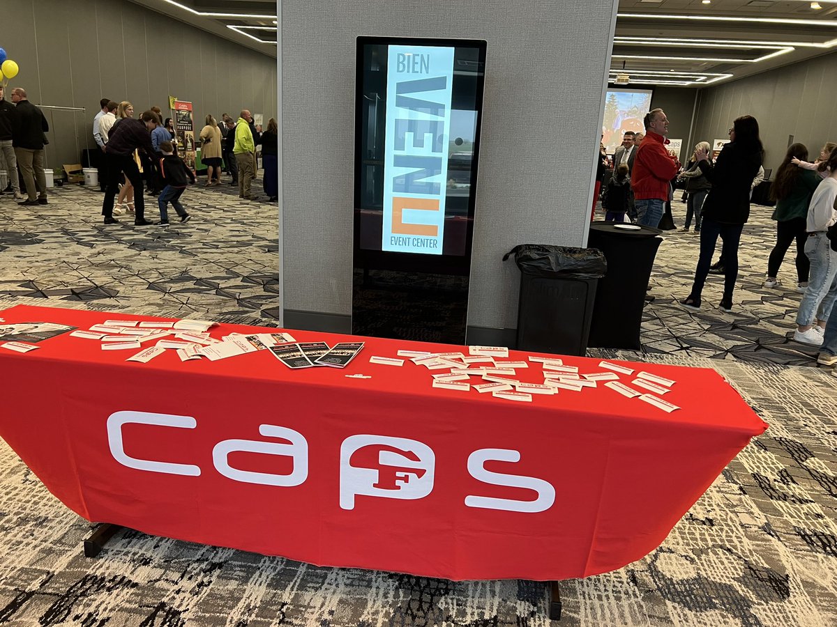 TomBlanford's tweet photo. Cedar Valley CAPS innovation celebration yesterday! An inspiring group of students sharing their projects and ideas https://t.co/xRT88pnp7V