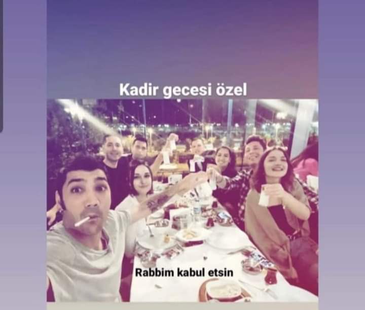 Pegasus çalışanları yüksek feette  uçuyorlar. Başkalarının inancıyla alay etme densizliğinde bulunanların alçak irtifada tutunamayarak yere çakılmaları an meselesidir. 😡😡😡
