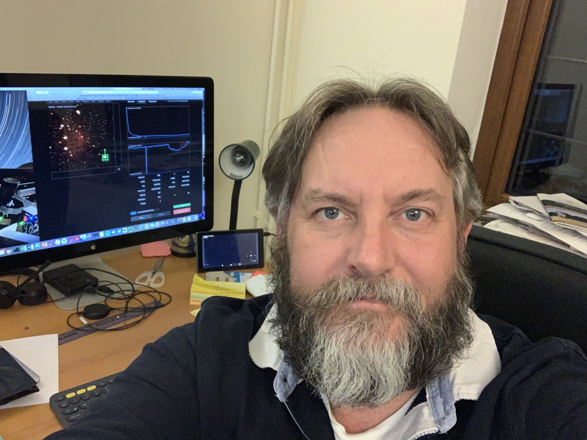 After a hard day being an academic (meetings, supervising research students, marking…) I get to spend all night running a telescope <a href="/SAAO/">NRF|SAAO</a> South Africa observing a possible transiting exoplanet identified by our <a href="/PH_NGTS/">Planet Hunters NGTS</a> citizen scientists in <a href="/NextGenTransits/">NGTS</a> data