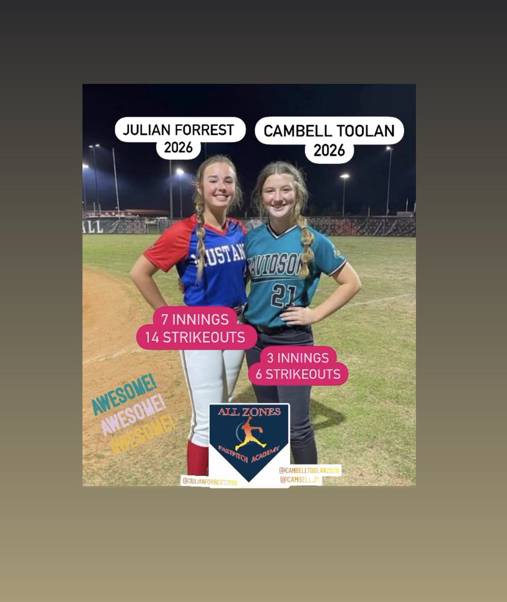 AllZonesFastpitch tweet media