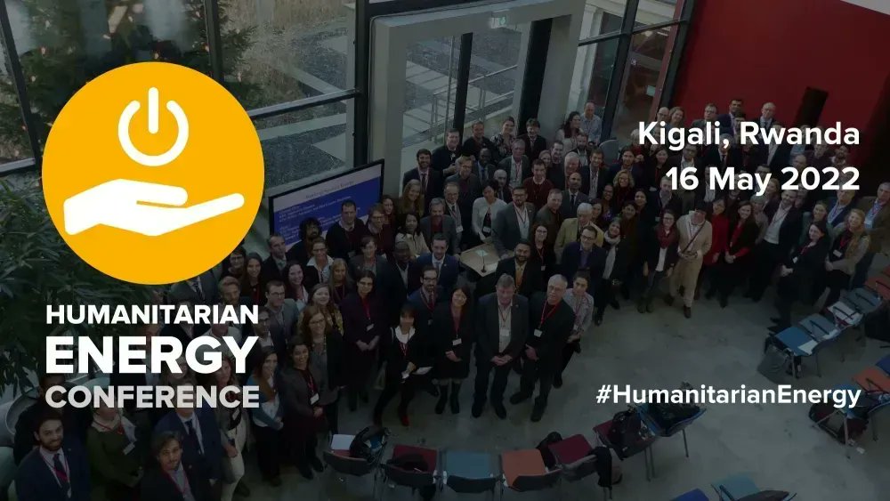 Registration for the #HumanitarianEnergy Conference (#HEC2022)—happening just before the #SEforALLForum in 🇷🇼—is now open! 

In-person participation👉bit.ly/3kfNA6I  
Remote participation👉bit.ly/36UJ2zI 
Agenda👉bit.ly/3vkQvBv 
 
#SDG7