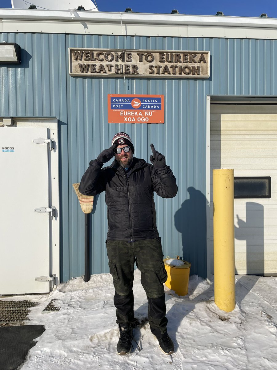 Let’s go <a href="/Raptors/">Toronto Raptors</a>! Arctic fans checking in from Eureka, Nunavut #wethenorth  #tangerinefanangle