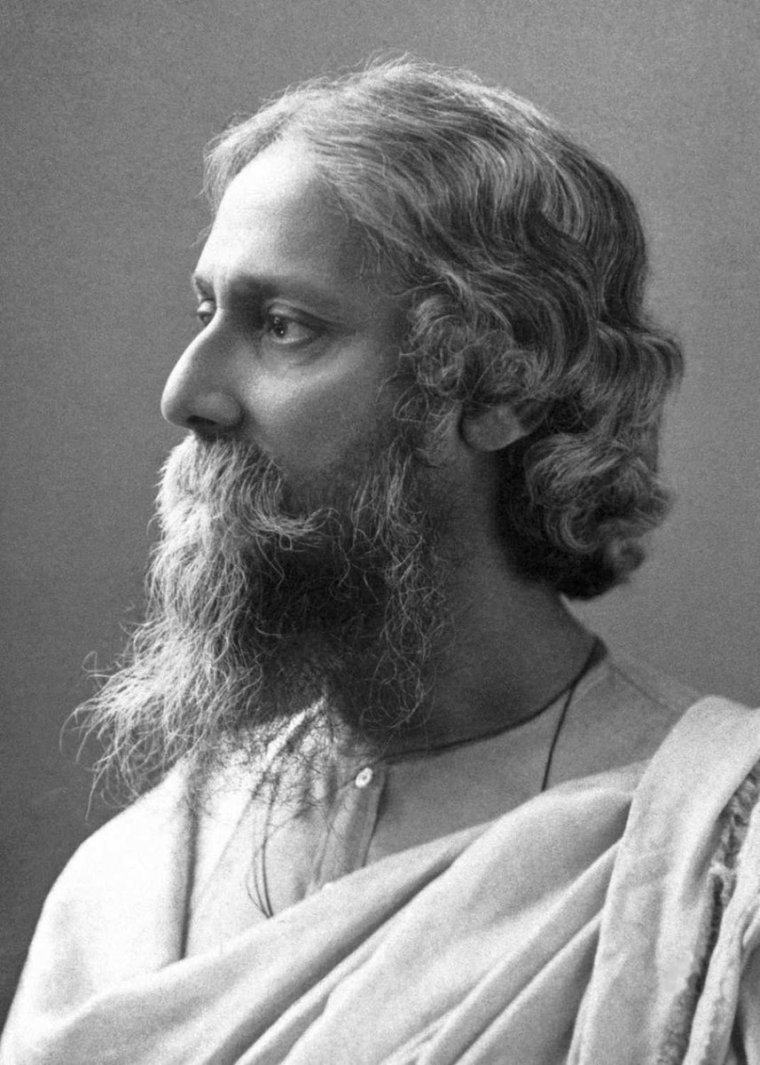 elbanqueteweb's tweet photo. "Tagore conmovió al mundo occidental con sus bucólicos e imaginativos poemas, ricos en materia espiritual. En 1913 ganó el Premio Nobel de Literatura, siendo el primer escritor no europeo en obtener este reconocimiento." https://t.co/9ZhhkX8FZw https://t.co/NngahhLAPA
