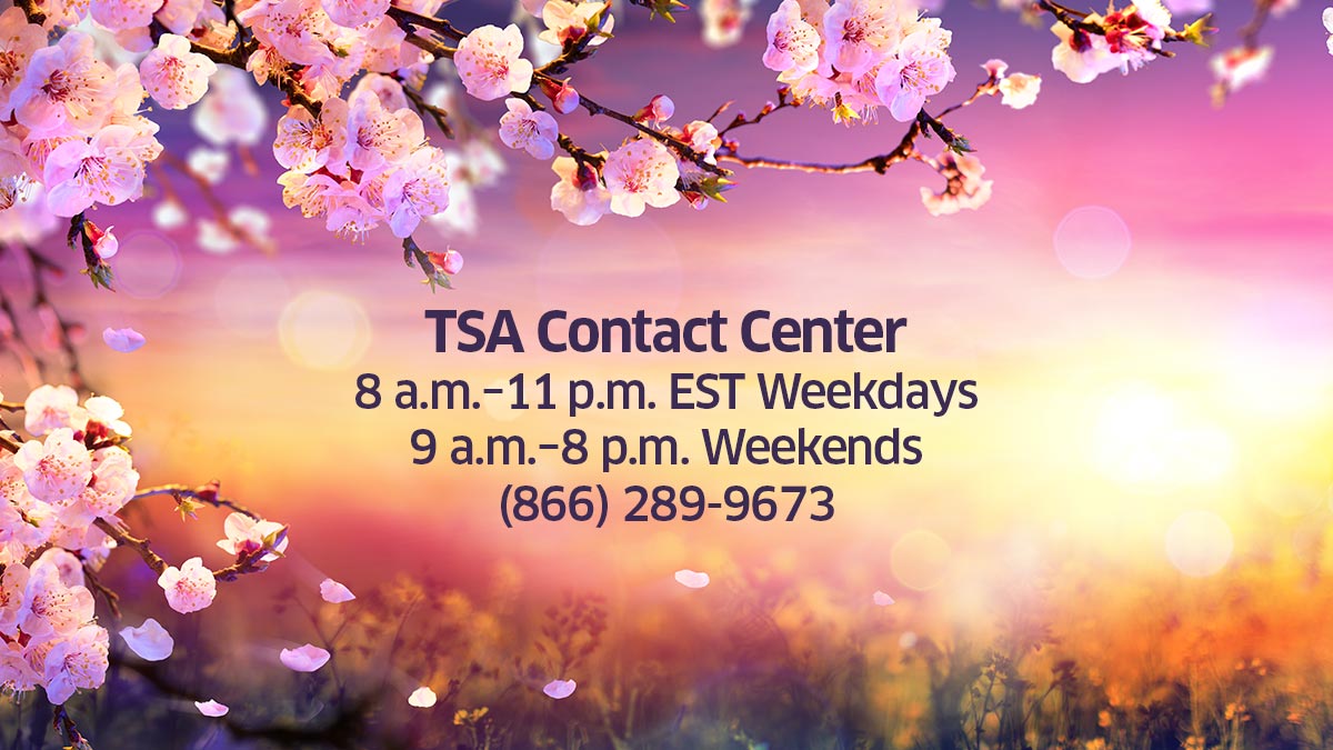 TSA on Twitter "Any lastminute travel questions? You can reach out to