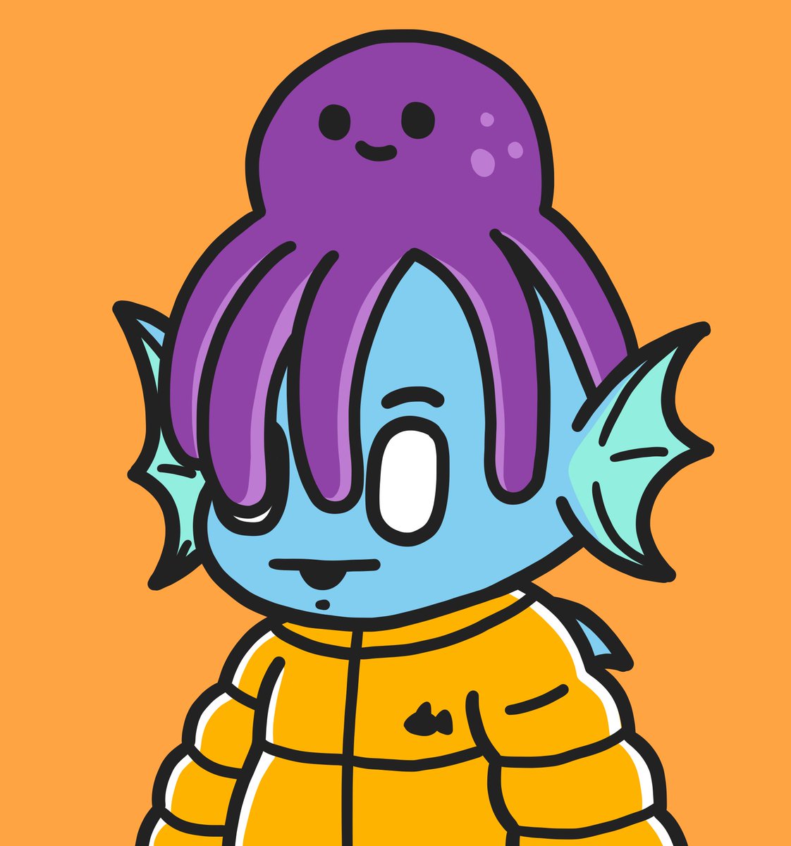 Just picked me up this major rare fishy 🔥🔥🔥🔥<a href="/fishyfamNFT/">Fishy Fam</a> #NFTs #fishyfam