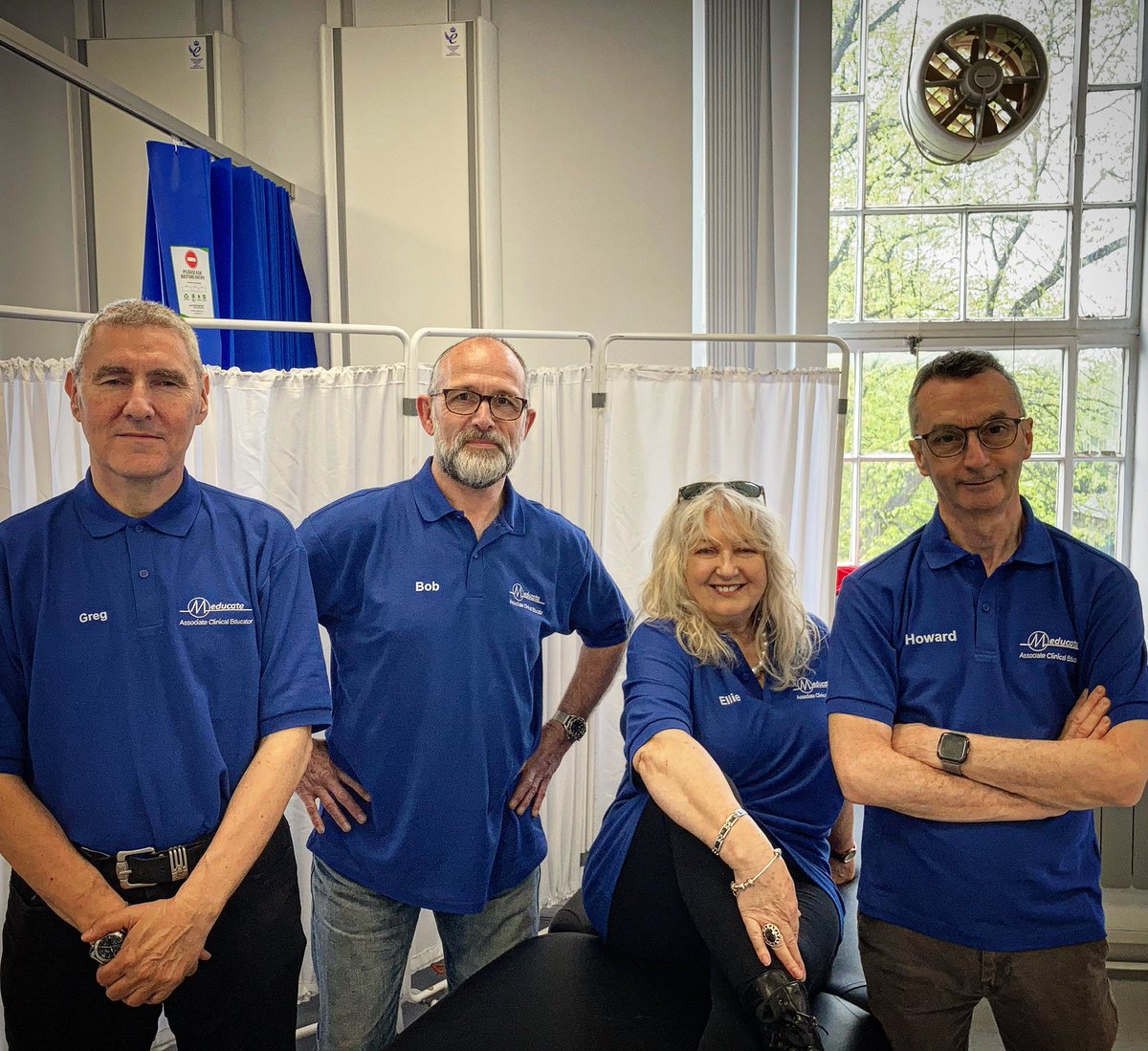 Meducate2's tweet photo. Another busy week for our Associate Clinical Educators working alongside clinicians to help teach Physician Associate students how to examine safely and effectively @UoCMedSchool and @wlv_uni #physicianassociate #meducateacademy #associateclinicaleducators #medicalsimulation https://t.co/lZgmDuJy3M