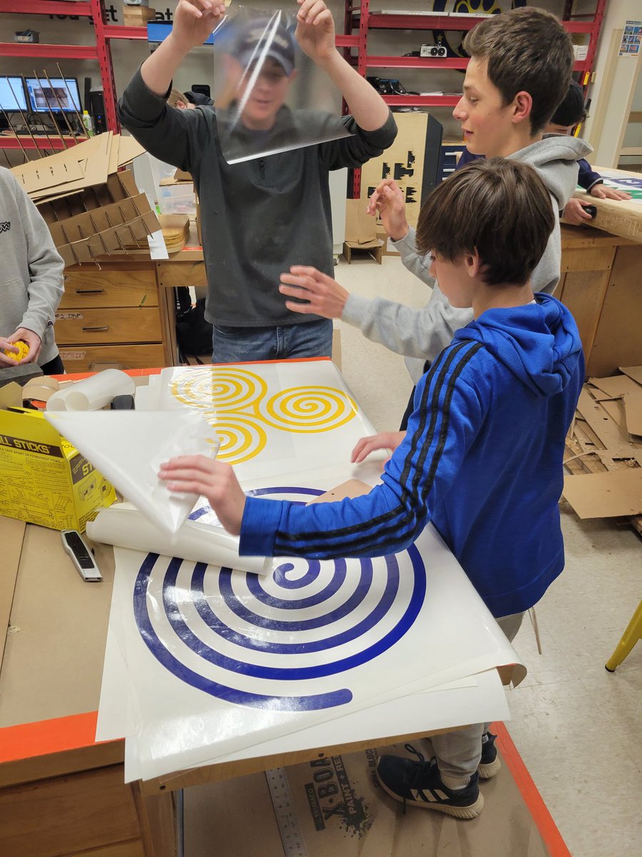 MrMakWGHS's tweet image. Sensory hallways in the works for @Split_Rock1 and @StonehedgeWG! Sorry for the delay and supply chain issues! Excited for the future install courtesy of the @WestGeneseeCSD High School #TechClub! @AlleghenyEdu @technocnc @GCCLaserPro @RolandDGA @iteea @WGTech @iteea @NYSTEEA