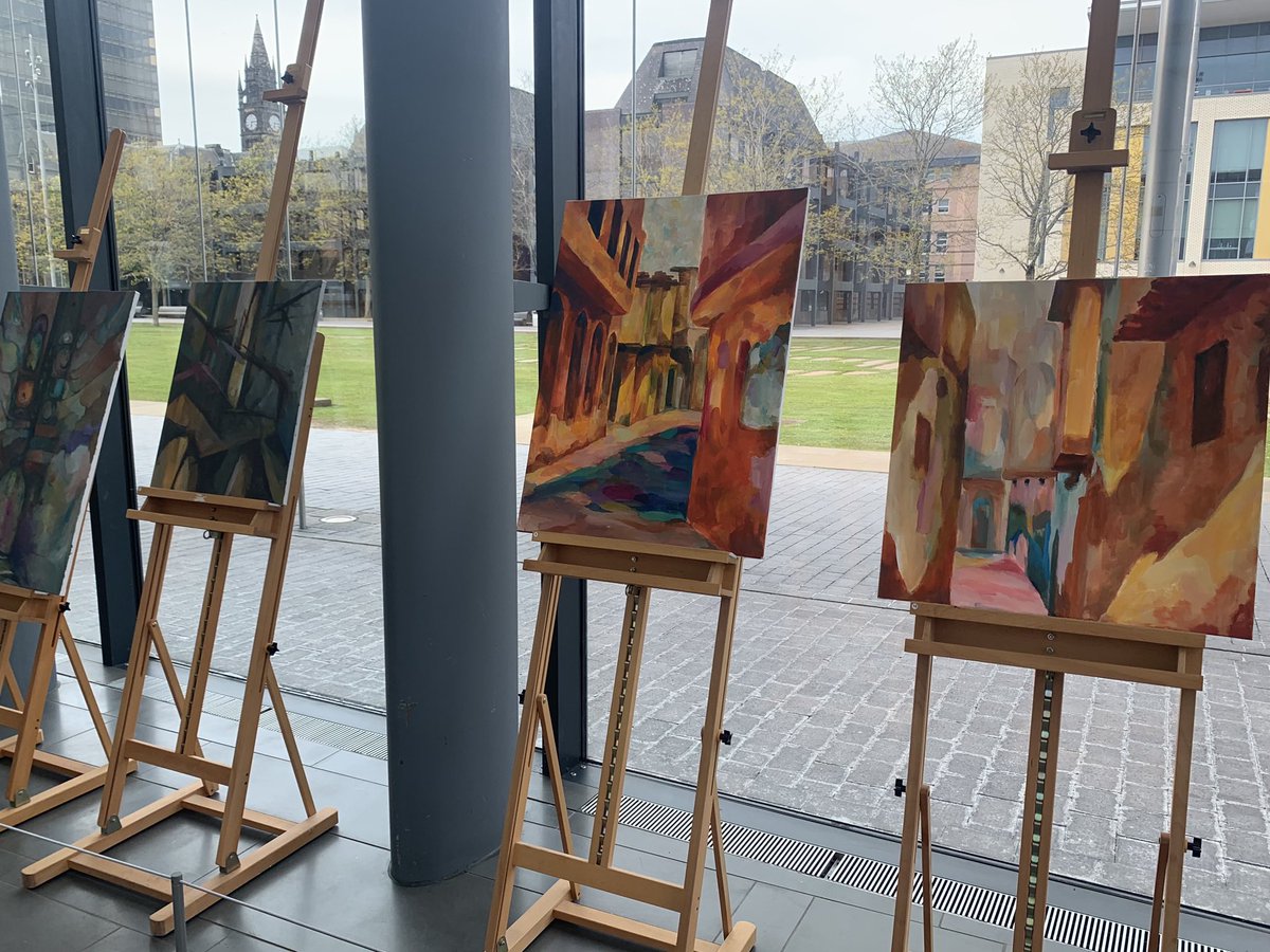 snierhoff's tweet photo. Thank you @mimauseful for hosting tonight’s beautiful exhibition celebrating the life and work of Ausama al Khalil in support of @FreefromTorture. So wonderful to be able to see all of Ausama’s amazing artwork. There is still time to bid in the auction at https://t.co/YdkBT5oJEh https://t.co/OimWEsbtbH
