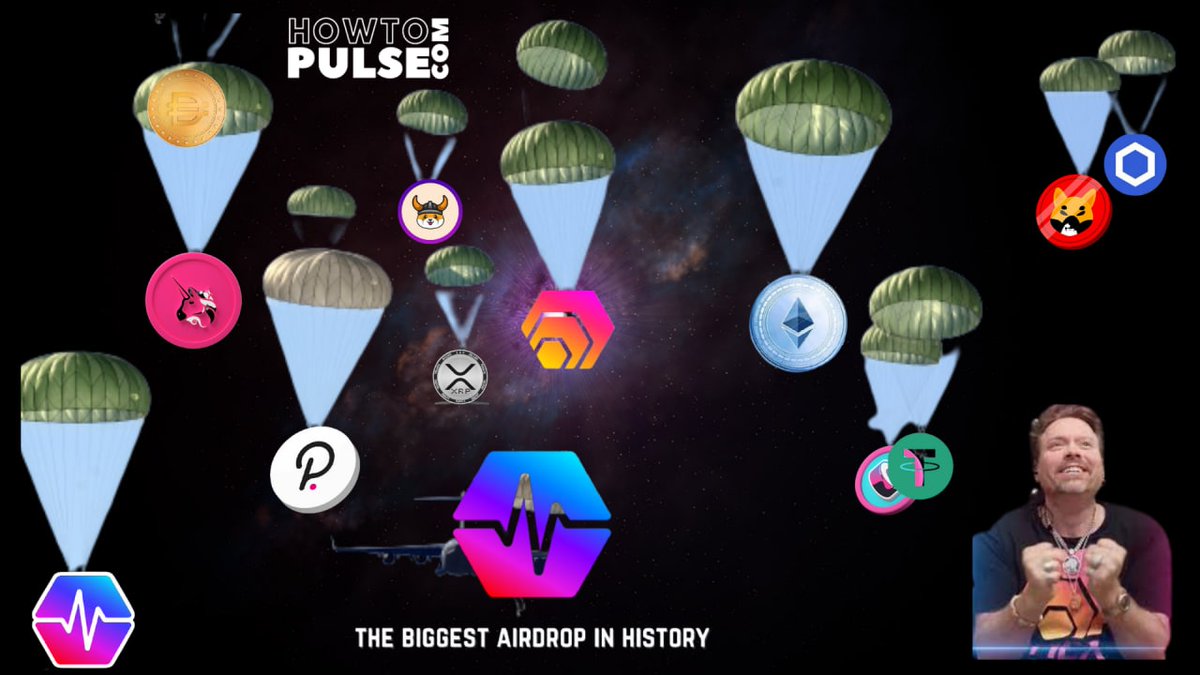 HowtoPulse's tweet photo. 32/33
#CRYPTO’s LARGEST #AIRDROP for all #Ethereum #altcoin holders!

Receive a 1:1 copy of your favourite token on a Cheaper Faster #Blockchain 

https://t.co/15hnwBl1Z8  |  https://t.co/OcZ0CUzsui

#ETH #SHIB #MATIC #LINK #UNI #PULSECHAIN https://t.co/CiWCqdi3ql