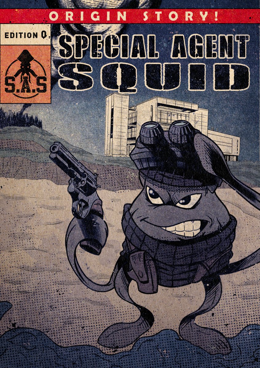 🦑The Special Agent Squid origin story has finally dropped. Help us write the next chapter by joining our awesome Discord community. 
discord.gg/JPVSVf5H
✅Check out edition 0 
specialagentsquid.com/home/origin/
#nft #originstory
