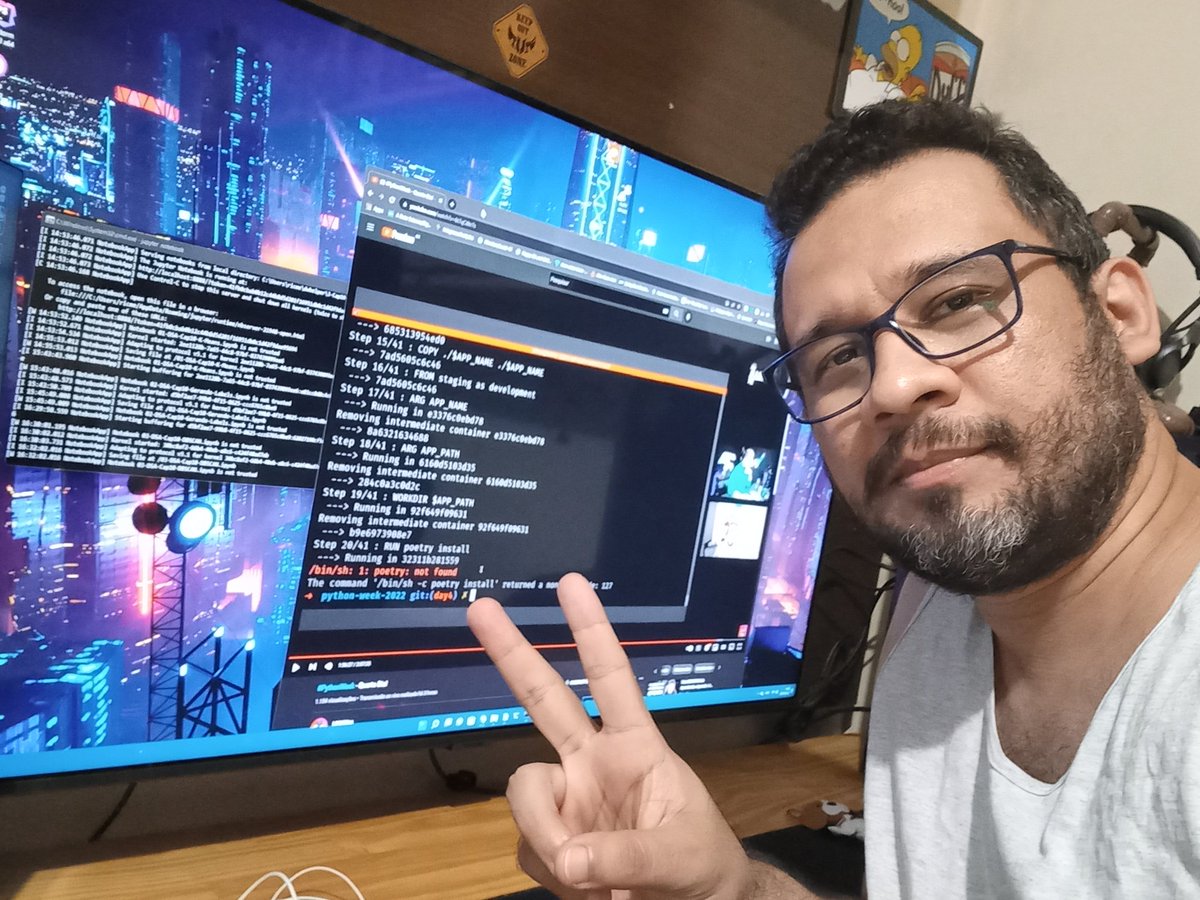 ric_med's tweet image. Python Week - Day 4
Caraca, infraestrutura como código é algo fantástico!
Pensei que sabia o básico de #docker aí os caras sobem o nível.
Muito bacana!
Aprendendo demais.
@LINUXtipsBR @rochacbruno
#PythonWeek #Vaii