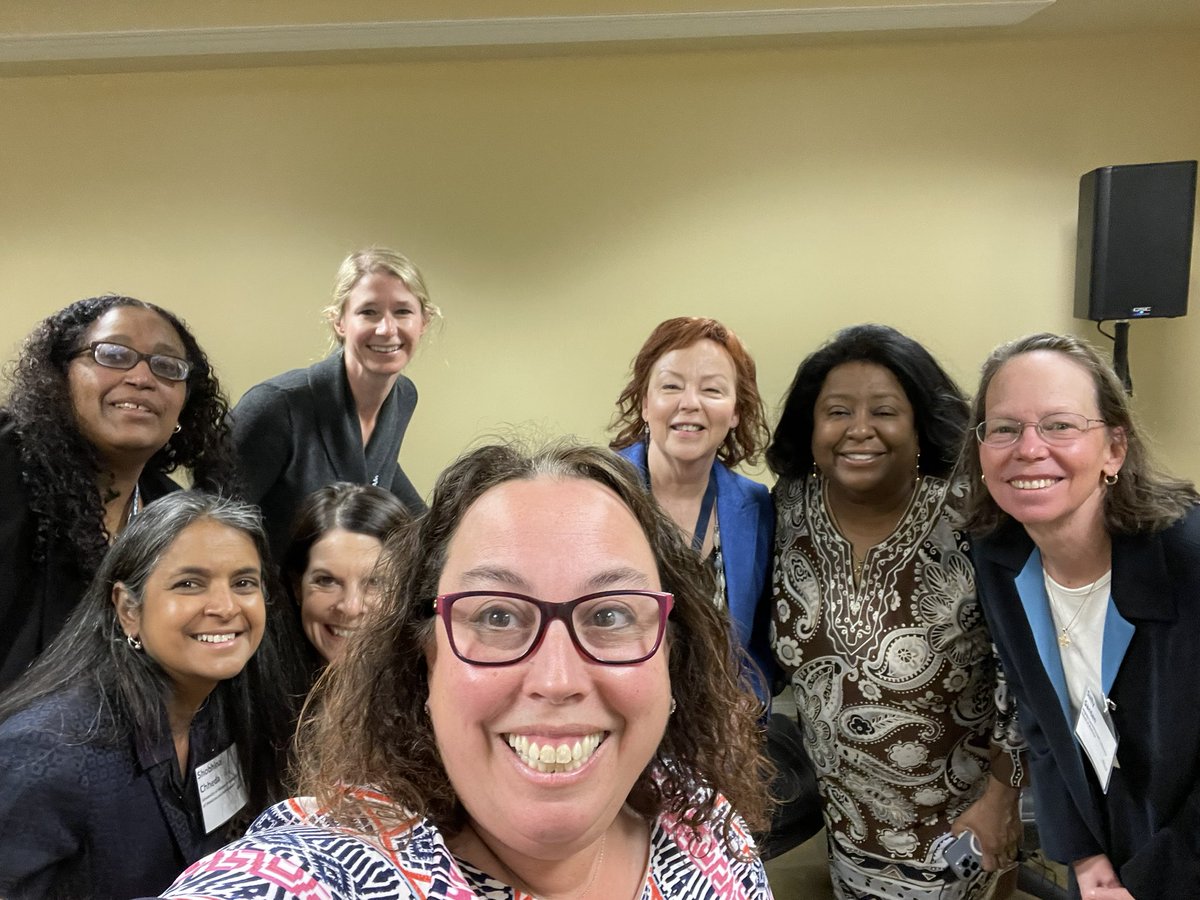 abbyWUim's tweet photo. 🤳🎉🥳🩺🥼📚A well-earned @ELAMProgram #MedEd selfie after our #IAP presentations to the deans about building programs for #mentoring #facultydevelopment #ProgramDirectorBootCamp #LeadershipDevelopment #LearningCircles #MiniMedSchool & community engagement for trainees! https://t.co/3MXtkmEiSq