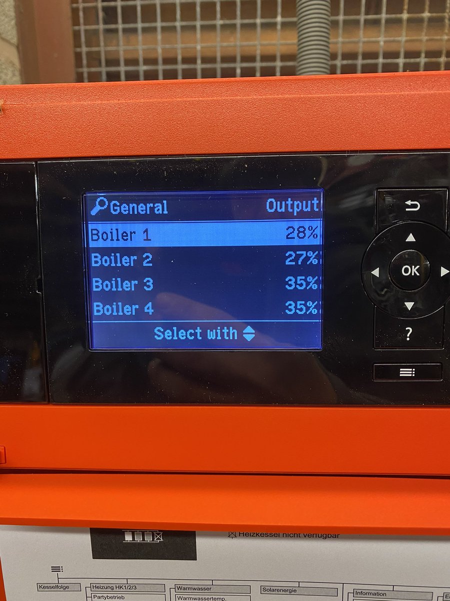 Absolutely joy commissioning these 4 @ViessmannUK boilers today what a great job for everyone involved