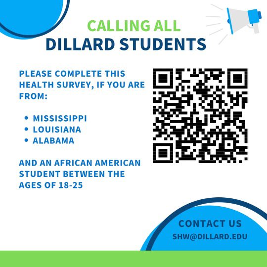 Hey #MyDU <a href="/jazzzyyym/">Jazz</a> and I are
still looking for students to
participate in our survey! Please use
this QR Code, if you are a black
student (ages 18-25) from MS, LA, or
AL to help us reach our goal of 100
students!!! 

Retweet This! #publichealth <a href="/DUPublicHealth/">DU School of Population & Health Sciences</a>