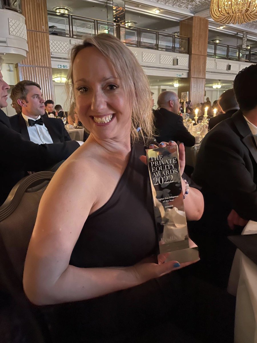 140group's tweet photo. So proud to announce we have won 'Digital Due Diligence of the Year' 2022 at The Private Equity Awards, hosted by @RealDealsEU! ๐
Check out some of the team posing with the award! ๐
#onefourzero #digitaldiligence #realdeals #privateequityawards #privateequity https://t.co/iDyNJFV7Sx
