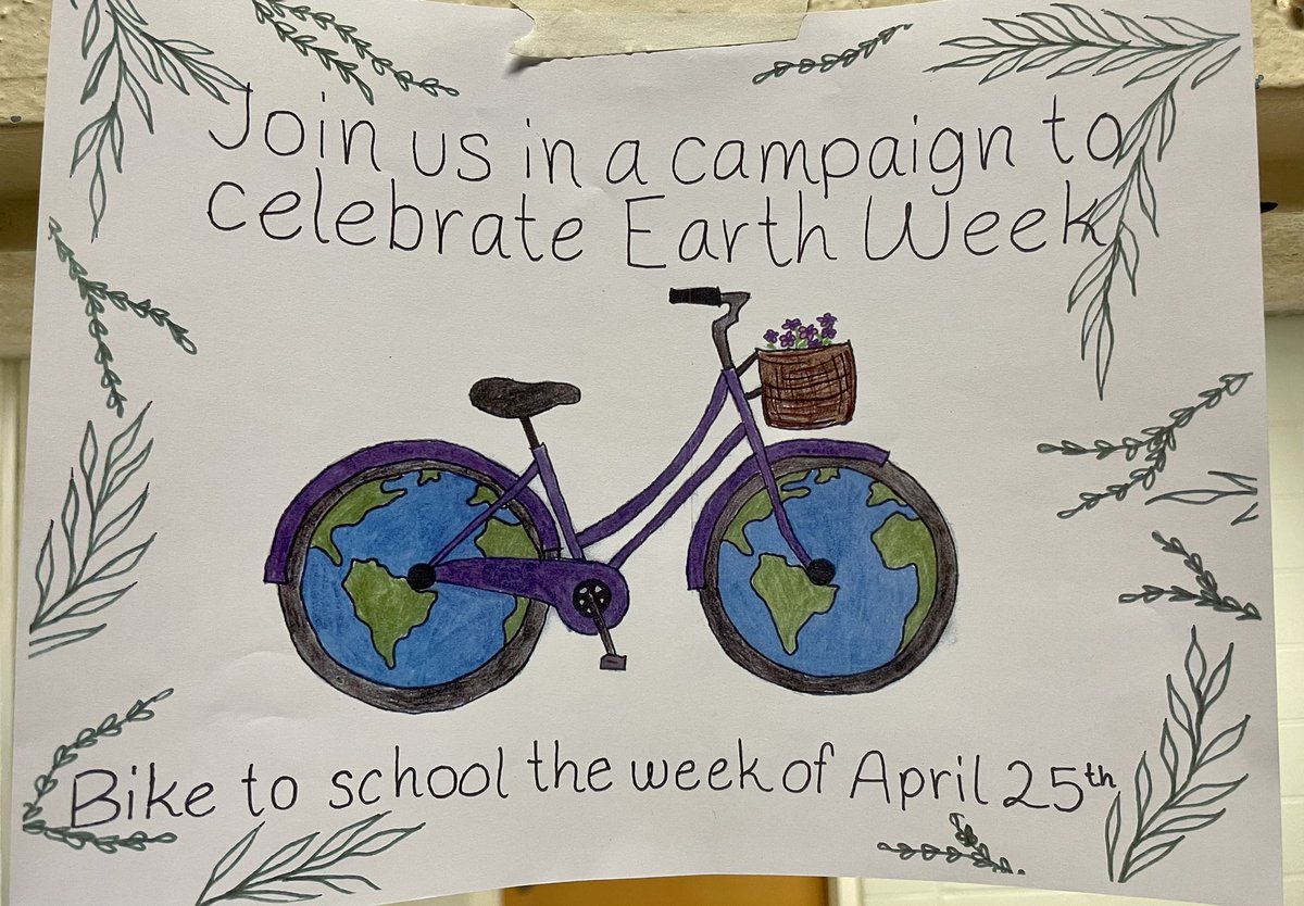 DBReader2016's tweet image. Tomorrow is the big day @HaddonfieldHS to try for 300+ students to ride in for the Earth day celebration. @HaddonSchools