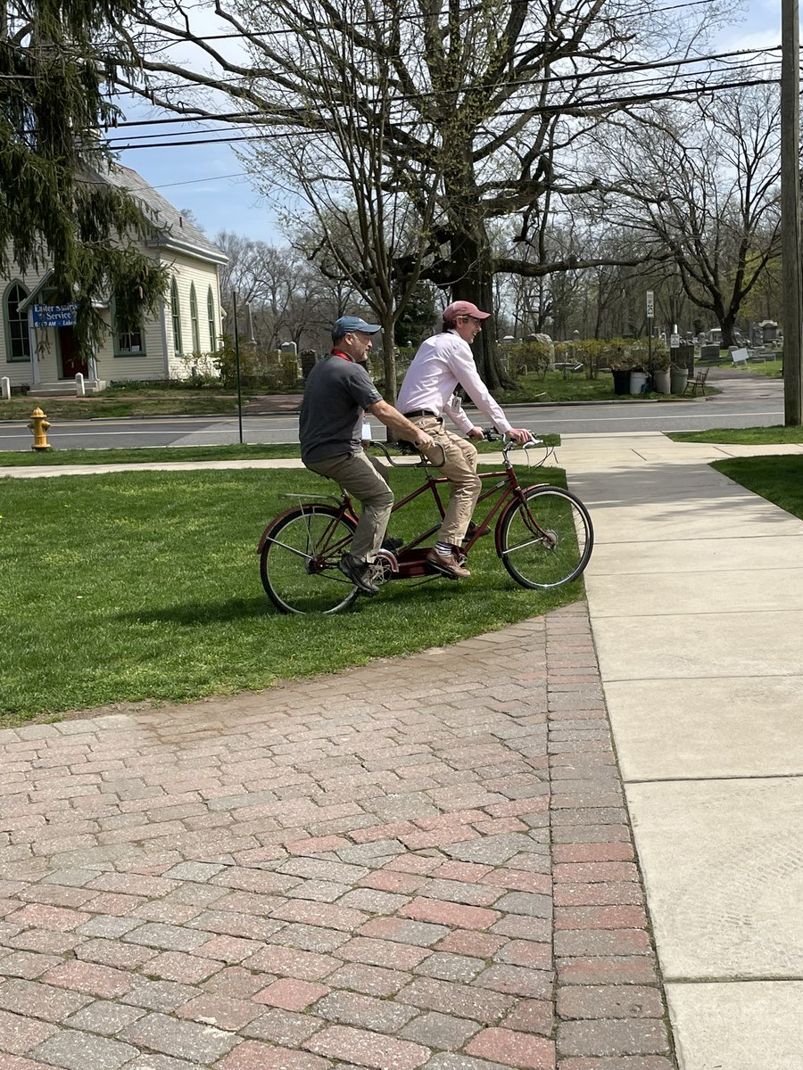 DBReader2016's tweet image. Tomorrow is the big day @HaddonfieldHS to try for 300+ students to ride in for the Earth day celebration. @HaddonSchools