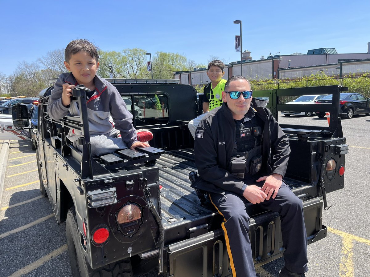 Thank you @BectonHS, administration, staff,  @ERutherfordPD  and @erfd_nj who went above and beyond to make “Bring you kids to work” day so special for all of us. Really great to see all the #bectonsbest families and enjoy some time with my boys :) #grateful
