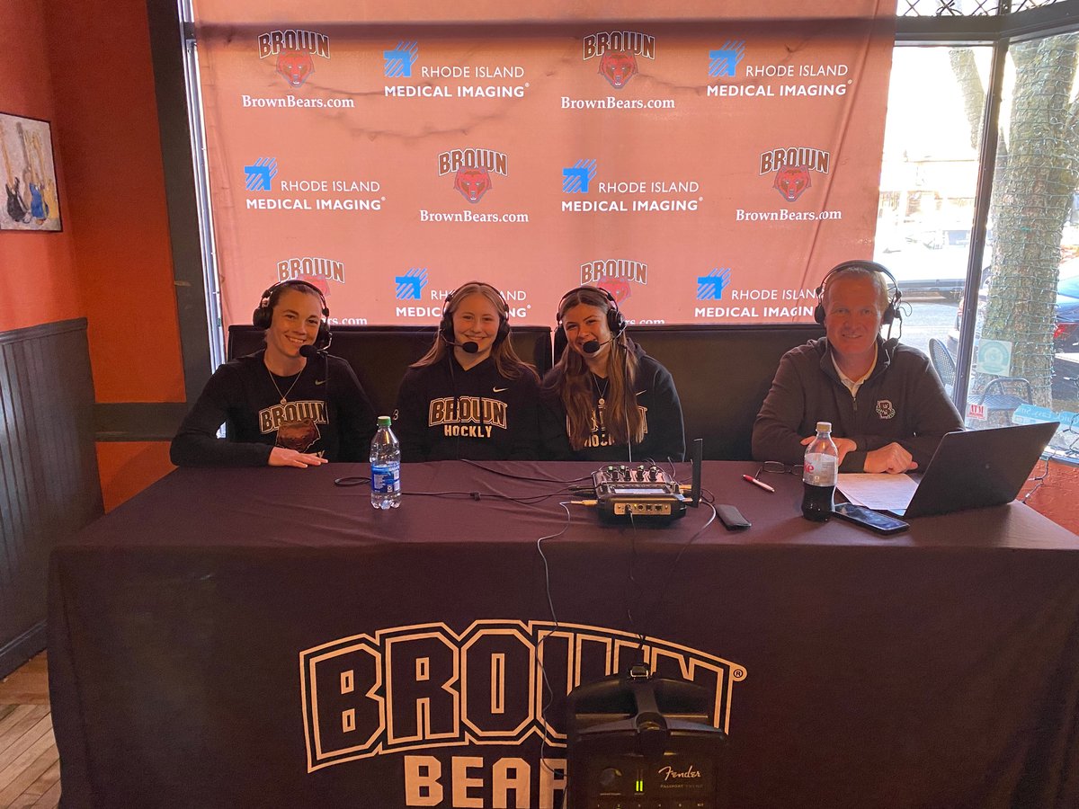 Head coach Mel Ruzzi, Cam Sikich and Maya Mangiafico are guests on tonight's Brown Bears Sports Report! Catch the full interview below on Facebook!

🎥- fb.watch/cGPnlxlubS/