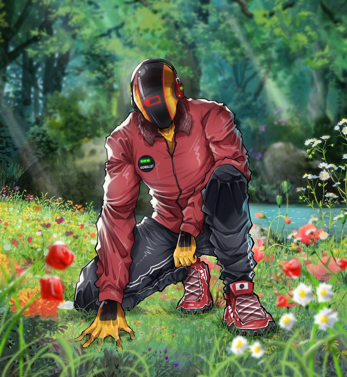 Almost the weekend IsoFam! Make sure to touch grass 🌱

#NFTs #NFTGiveaways #IsoBots