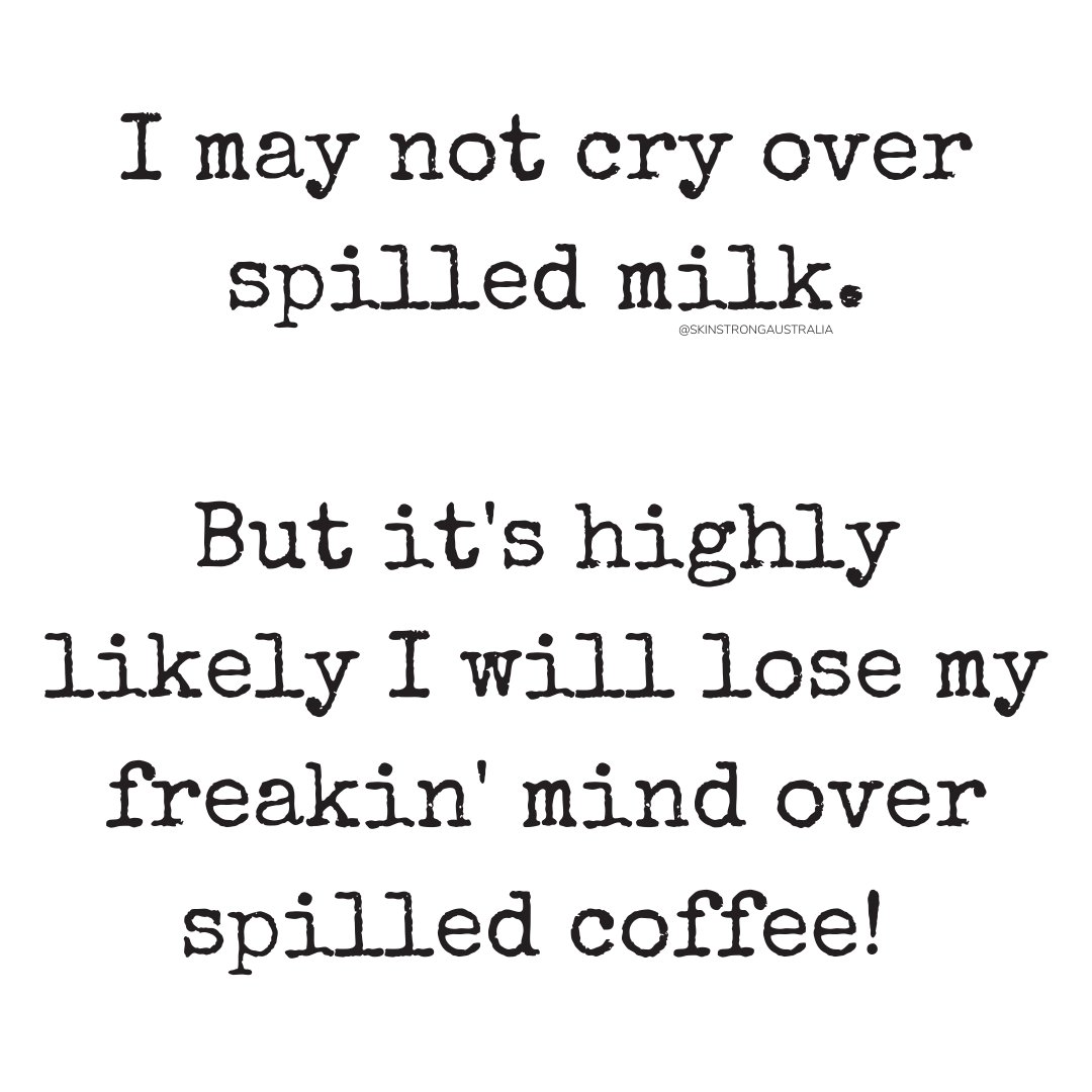skinstrongaus's tweet image. Yeah, there is a pretty fair chance that there would be tears! I am sure that I am not alone 😉 Have an awesome Friday Skin Strong Squad!

#DrinkCoffeeOnFridays #CheersToTheWeekend #SoGladItsFriday