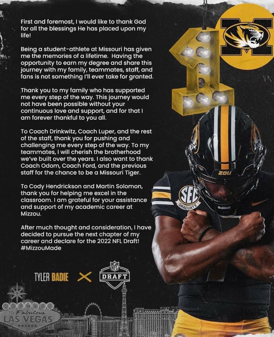 CoachCody_09's tweet photo. Have to show love to my brother @Only1Badie on Draft Day! Beyond proud of who you are and excited for what is to come! The team that bets on you will not regret it 🙏🏽 Enjoy the process! https://t.co/DBOuXfYuXC