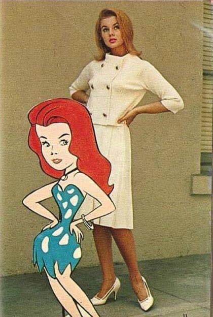  Yabba Dabba Doo! Happy birthday to Ann Margret & Ann Marg-rock! 
