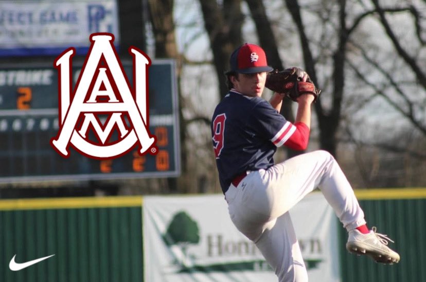 I’m beyond blessed and excited to announce that I’ve committed to play D1 baseball for Alabama A&amp;M University!! I want to thank my family, friends, coaches, teammates, and especially God! Go Bulldogs!!!🐶 <a href="/CoachEScho/">Erik Schoenrock</a> <a href="/SWTenn_BSB/">Southwest Tennessee Baseball</a> <a href="/AlabamaAM_Bsb/">AAMU Baseball</a> <a href="/Coachejones1/">Elliott Jones</a>