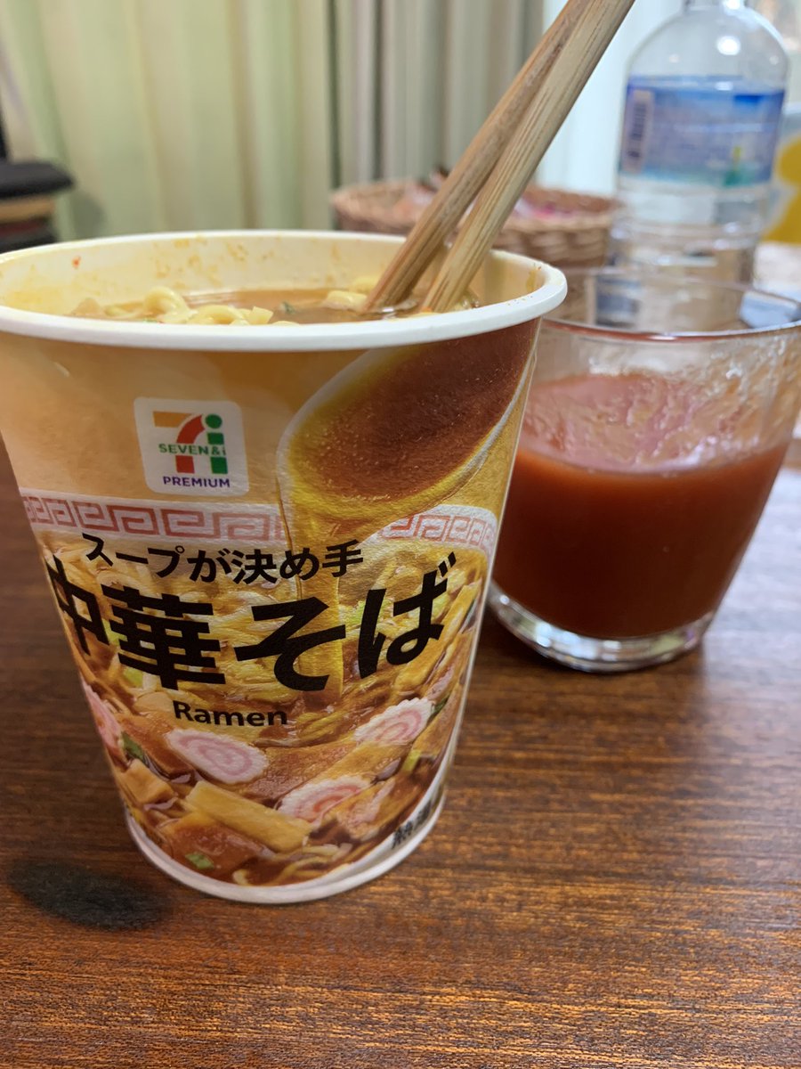 ジャンクな朝飯😃
