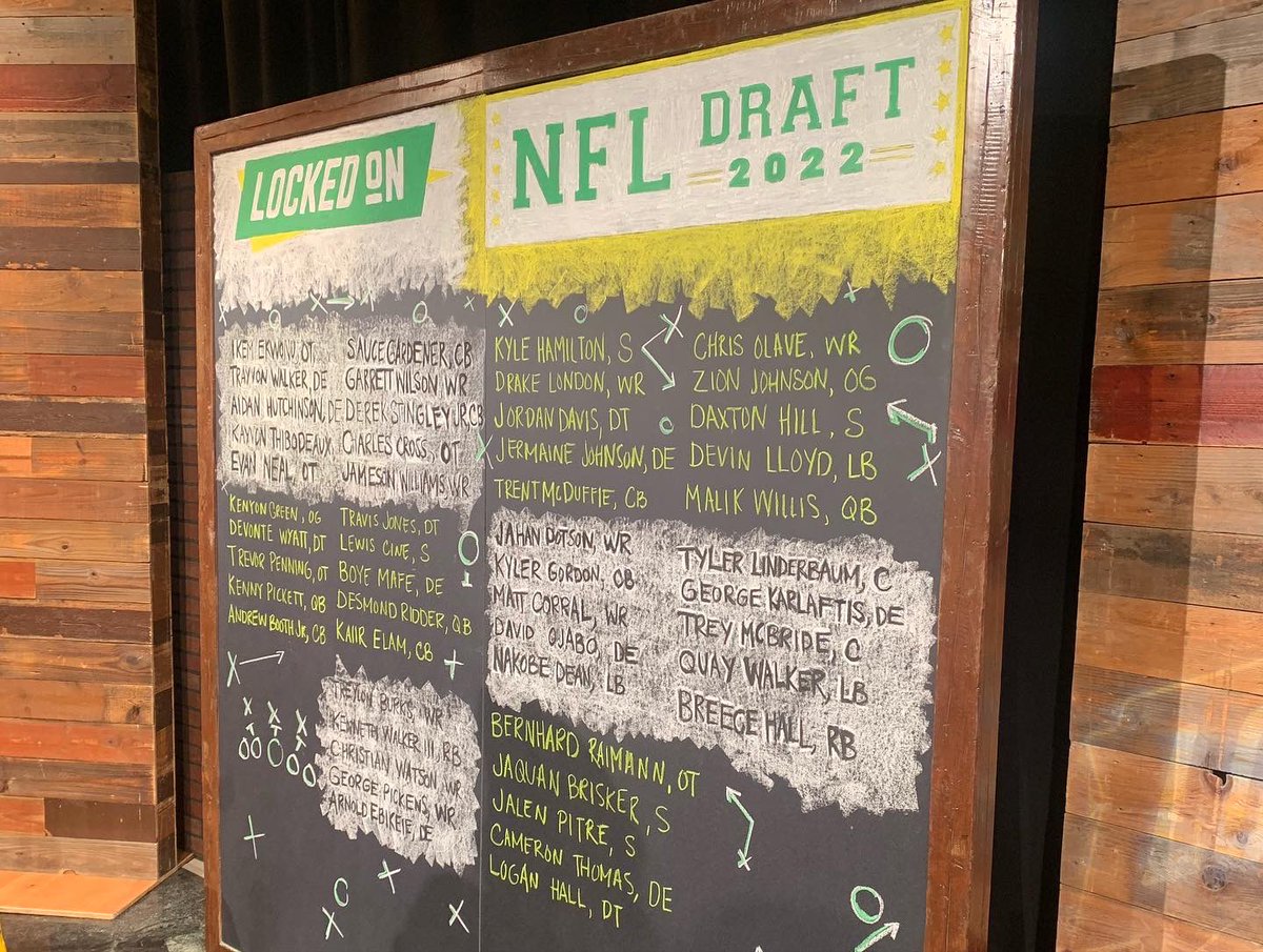 We’re less than 30 minutes out!

Our team is so pumped to bring you live #NFLDraft coverage &amp; analysis all night!

Stream link: youtu.be/dpoqCW9jDlI