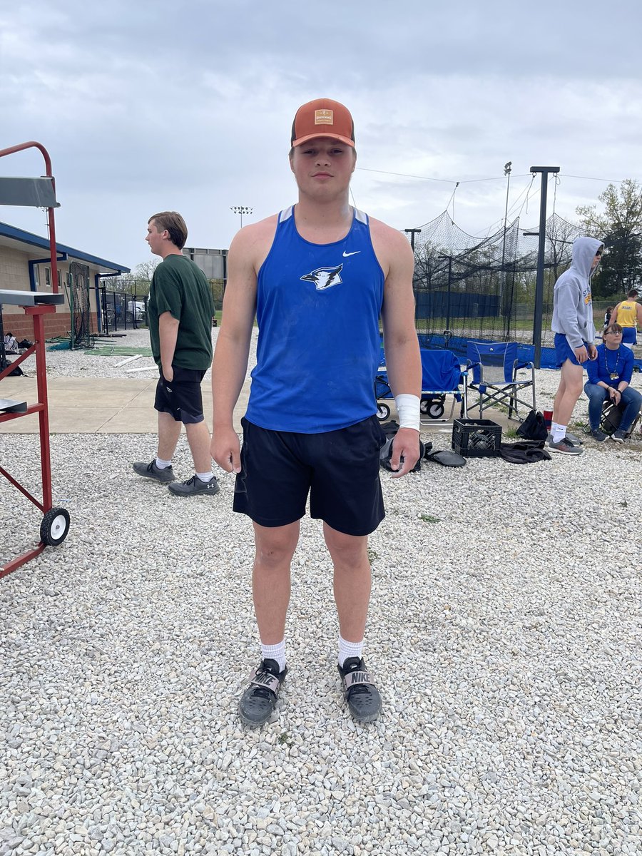 CoachHornR3's tweet photo. 🚨🚨 Congratulations Konner Armstrong with a another school record shot put throw of 15.71 meters and your JCAA Conference shot put AND discus champion! 🚨🚨 https://t.co/vWxfBvghtQ