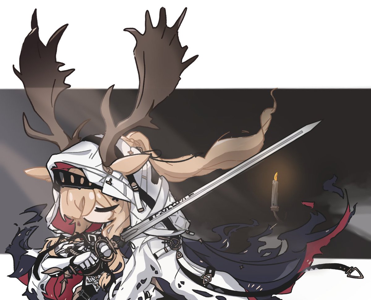weapon sword holding holding weapon 1girl animal ears ears through headwear  illustration images