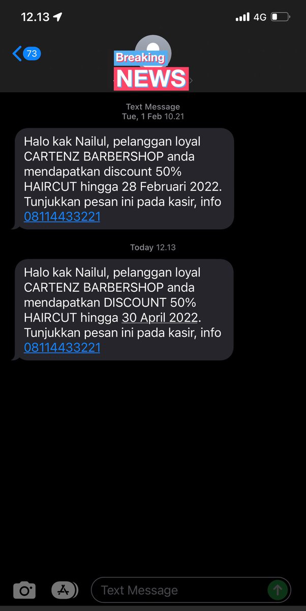 nailulhumam's tweet photo. Enaknya punya teman ada usaha nya di’ 😂 https://t.co/3tFWQQoDKQ