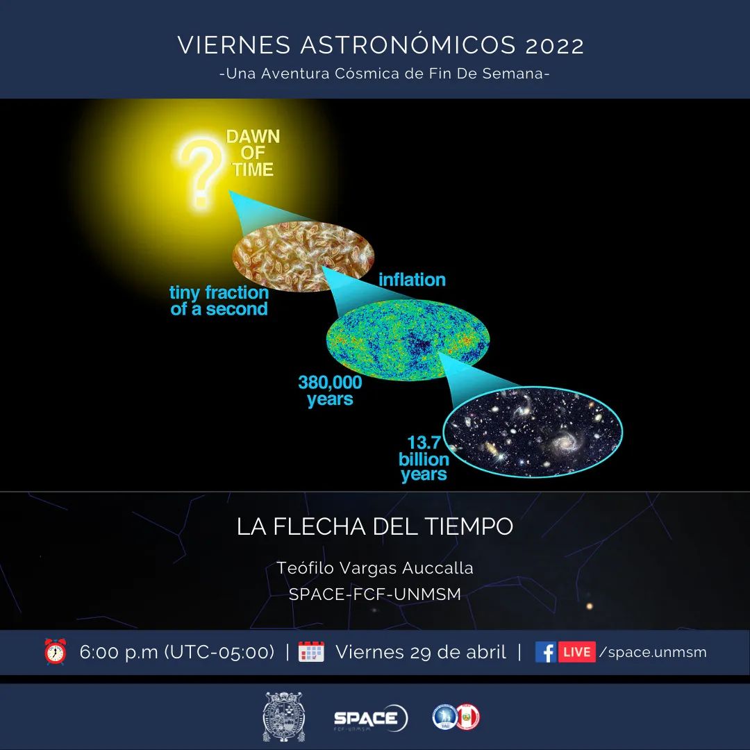 astro_vvera's tweet photo. Viernes 29 de abril. Culmina el envío de solicitudes para #AstroClases 2022 e inician los #ViernesAstronómicos 2022. @spaceUNMSM @UNMSM_
Más información: https://t.co/8Epfo2lCHw https://t.co/kF4uYrrYrq