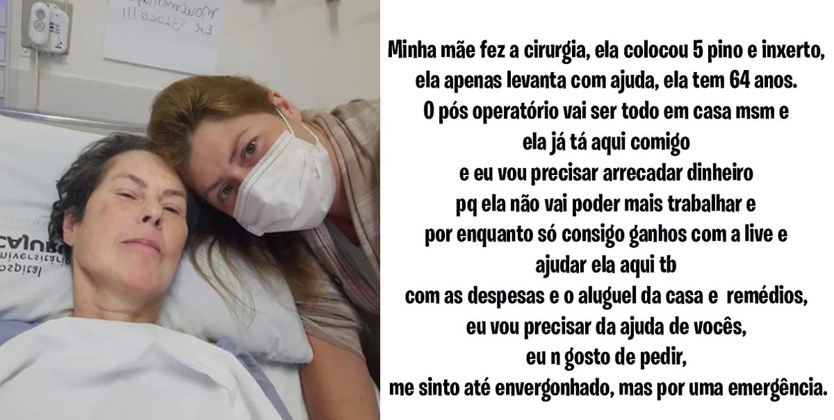 Fixzao's tweet photo. Quem puder ajudar minha mae, esse é o meu pix: f4k3julio@live.com

Me ajudem a compartilhar esse post! https://t.co/Cxrw1b737K