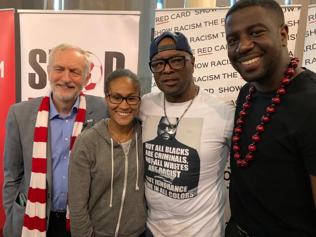 thecannersway's tweet photo. Tuesday 10th May Iโm gonna be at Emirates stadium @Arsenal with @SRTRC_England to present some anti racism work awards. Reminder last time was there before pandemic! With @jeremycorbyn @JermainJackman @rachelyankey11 #ShowRacismRedCard https://t.co/F5HlN0mGs2