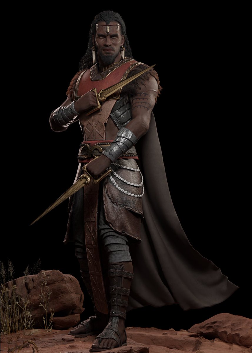 Meet Tintag from Qedamawi comics <a href="/Fanuel_Leul_/">fanuel</a> 
.
.
 #blender #zbrush #madewithsubstance