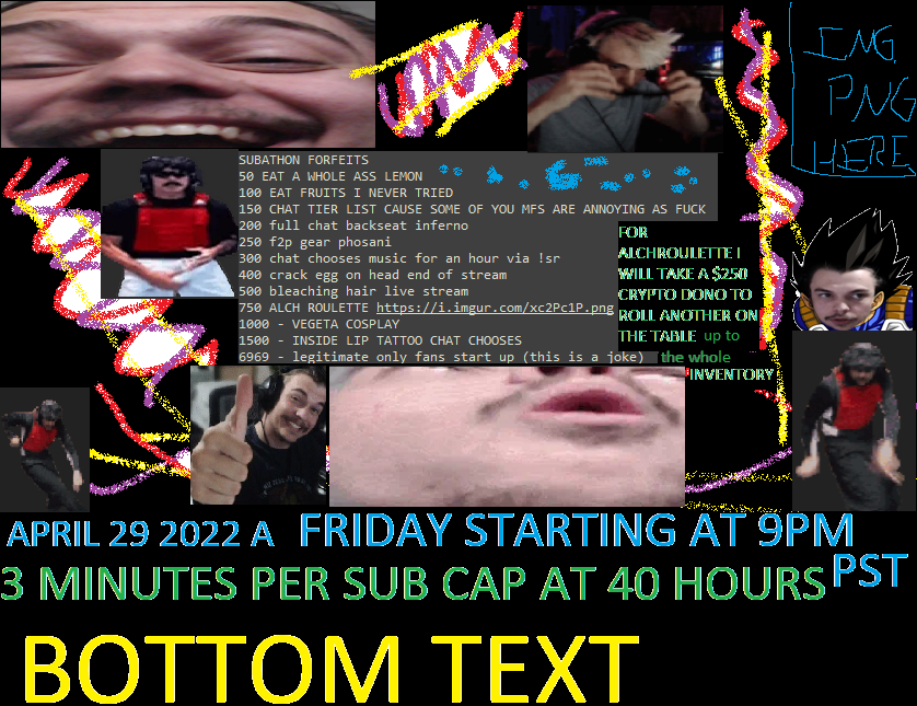 LopseTV's tweet photo. TOMORROW I WILL SEE YOU HOMIES FOR UP TO 40 HOURS, THE BEST 40 HOURS, OF YOUR LIVES 

9PM PST START (I NEED TO SLEEP AFTER WORK THEN POT LIVE SORRY) 

BANG BOOM BOW PING BAP BRRRRRAP

https://t.co/adrnUmK7Mx https://t.co/3jKJPaASVc