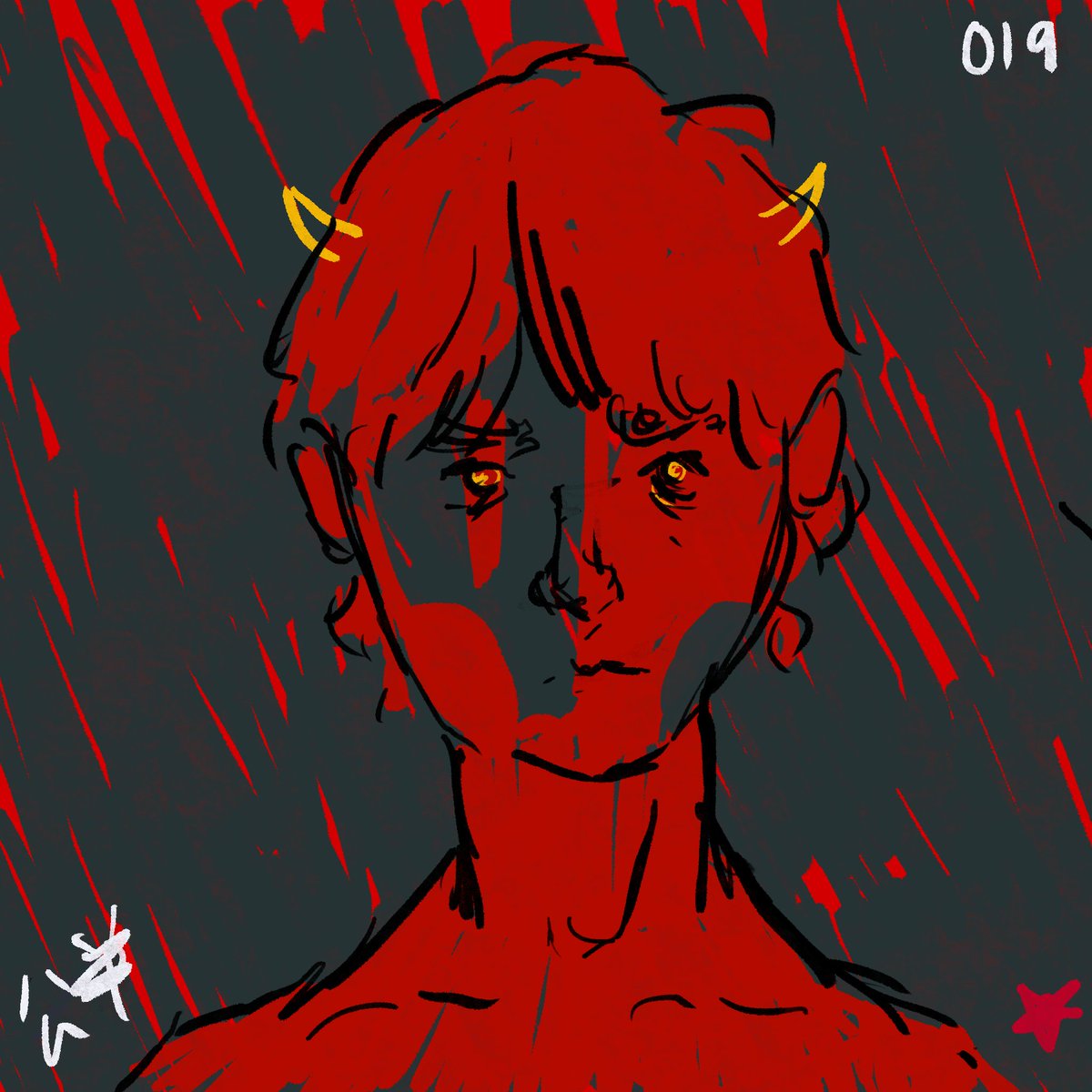 Paradise in Hell. Rare Devil <a href="/Ghxsts/">Ghxsts</a> 019 has been acquired in trade.