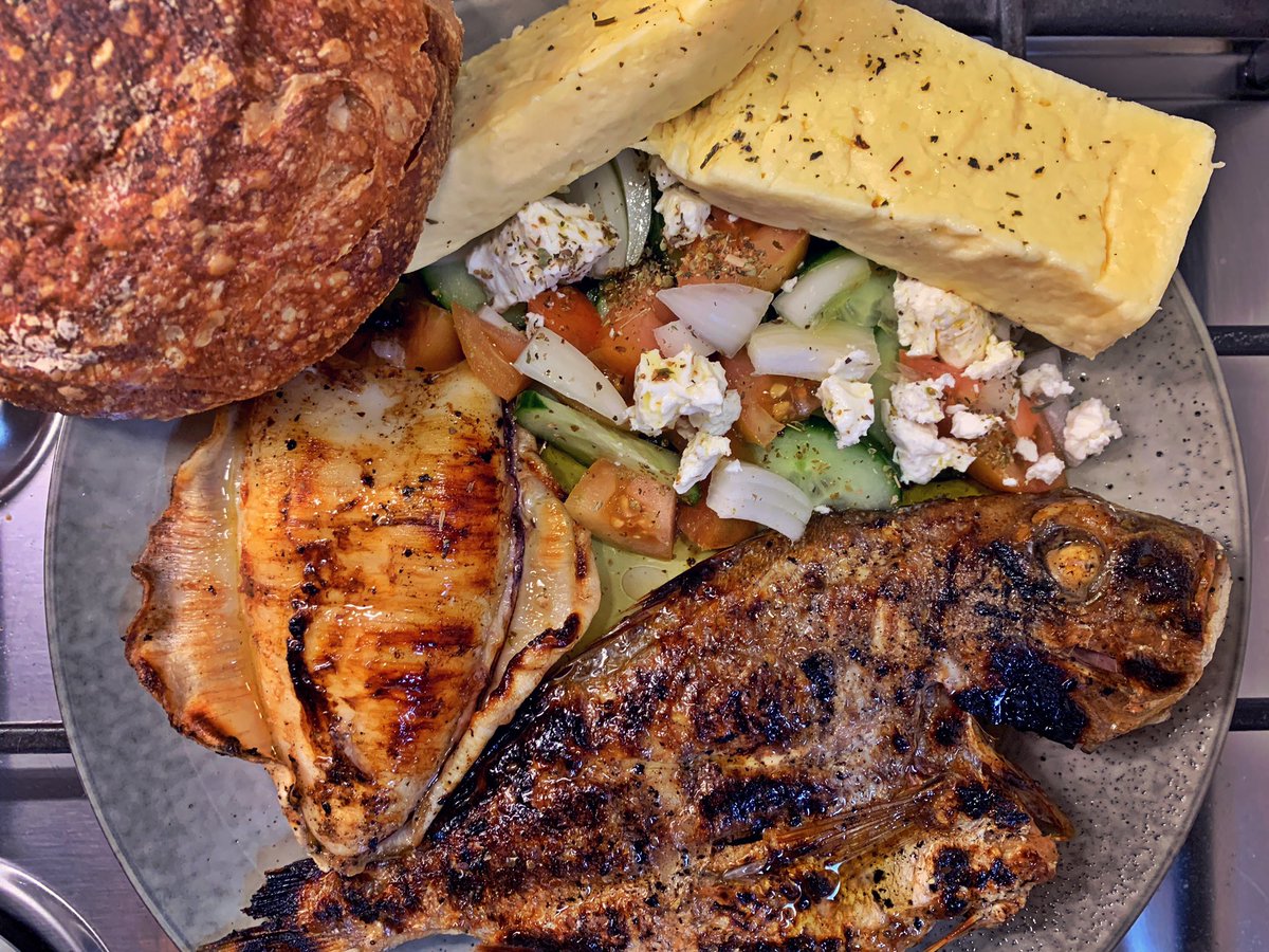 GingerStathi's tweet photo. The Greek D.I.E.T - Damn I Eat Tasty #wogfood #wefish #webake #wecheese https://t.co/807og7WhME